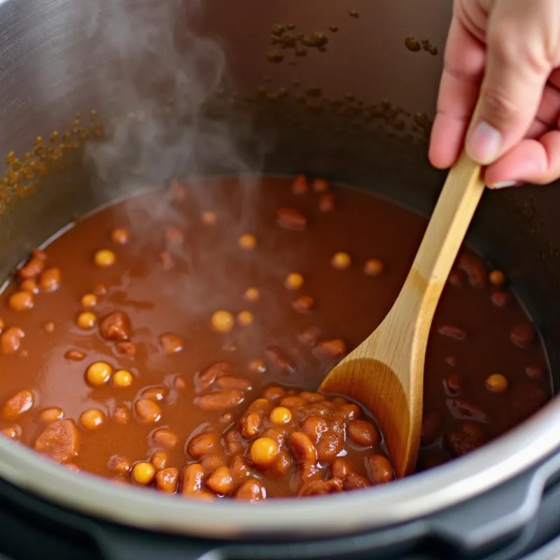 Adding Chili Ingredients to Instant Pot