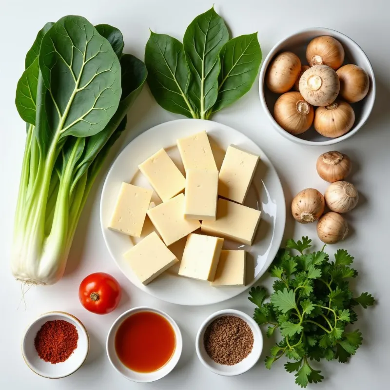 Asian Vegetarian Recipe Ingredients