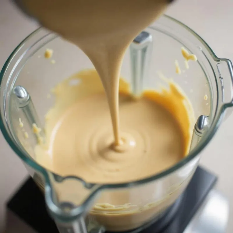 High-speed blender with cashew cream