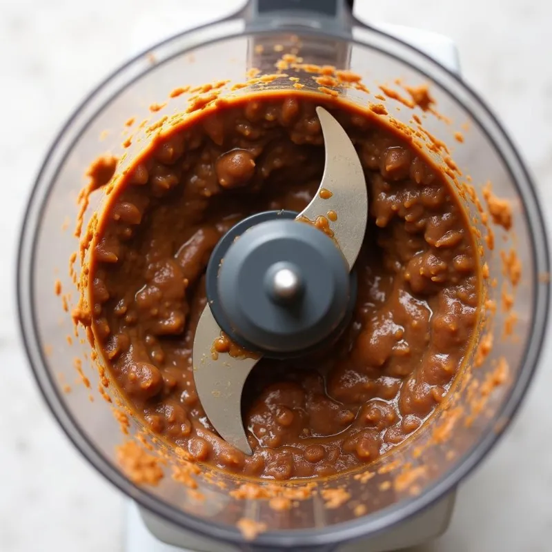 Blending Vegan Black Bean Dip