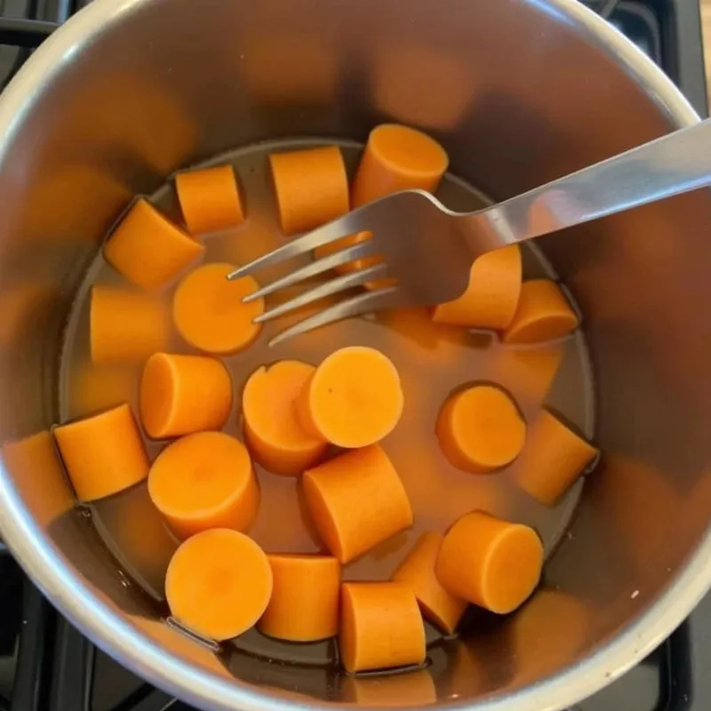 Boiling Sweet Potatoes for Mash