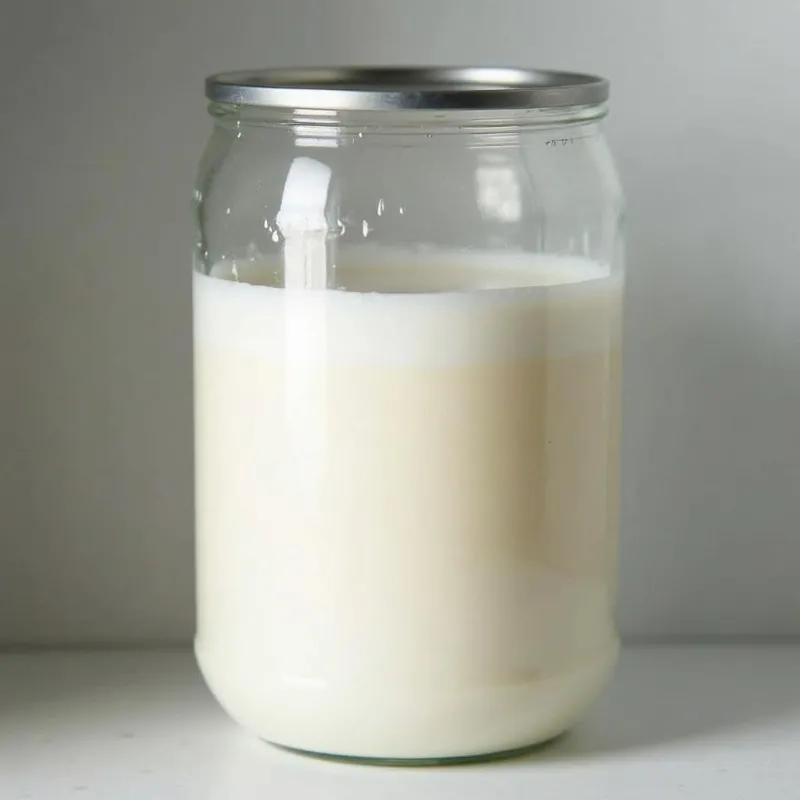 Coconut Milk in Refrigerator