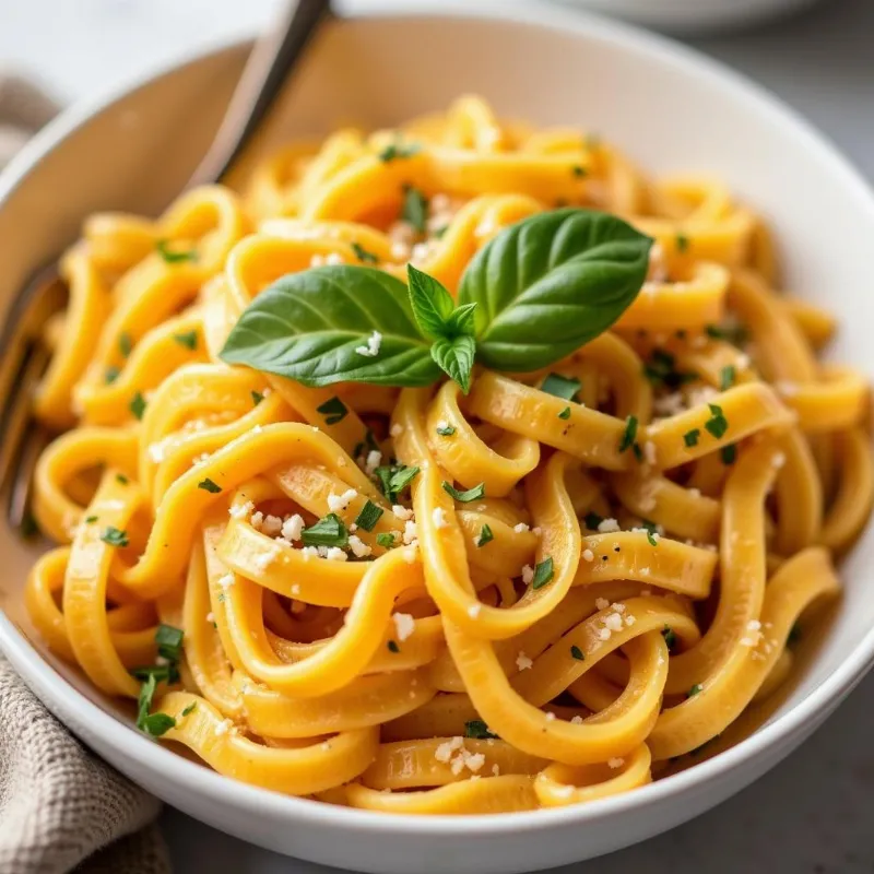 Creamy Vegan Butternut Squash Pasta