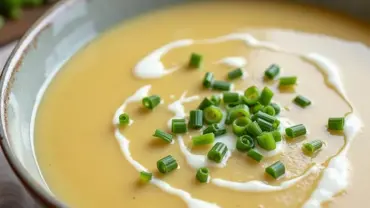 Creamy Vegan Potato Leek Soup