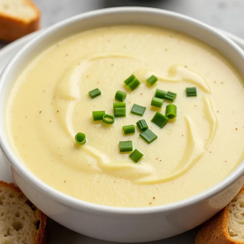 Creamy Vegan Potato Soup in Crockpot