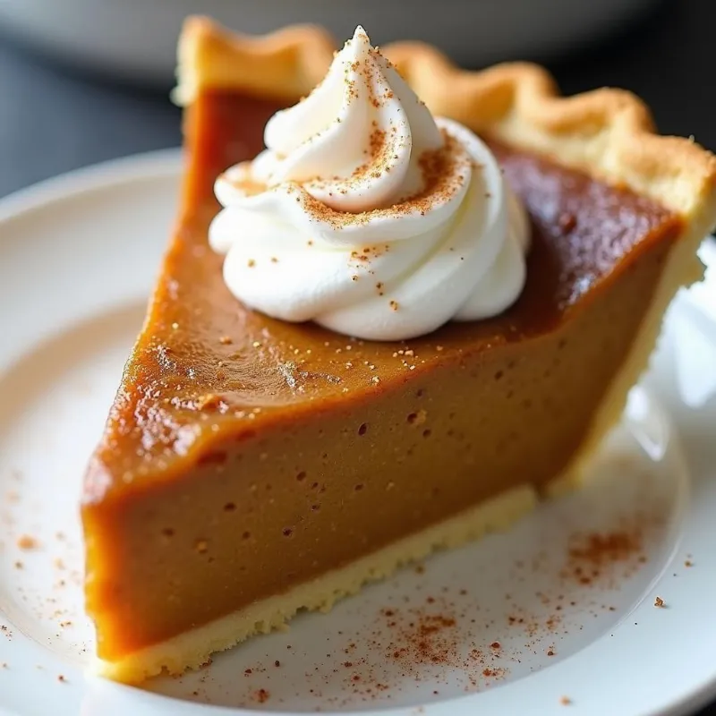 Decadent Vegan Pumpkin Pie