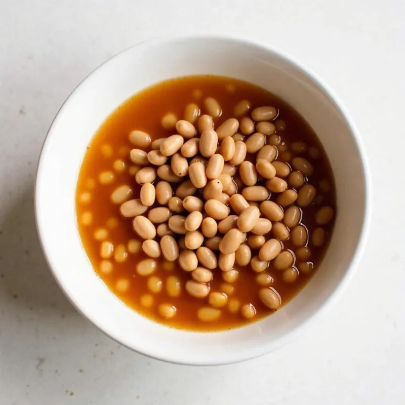 Dried kidney beans in a bowl