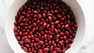 Dried Red Beans in a Bowl