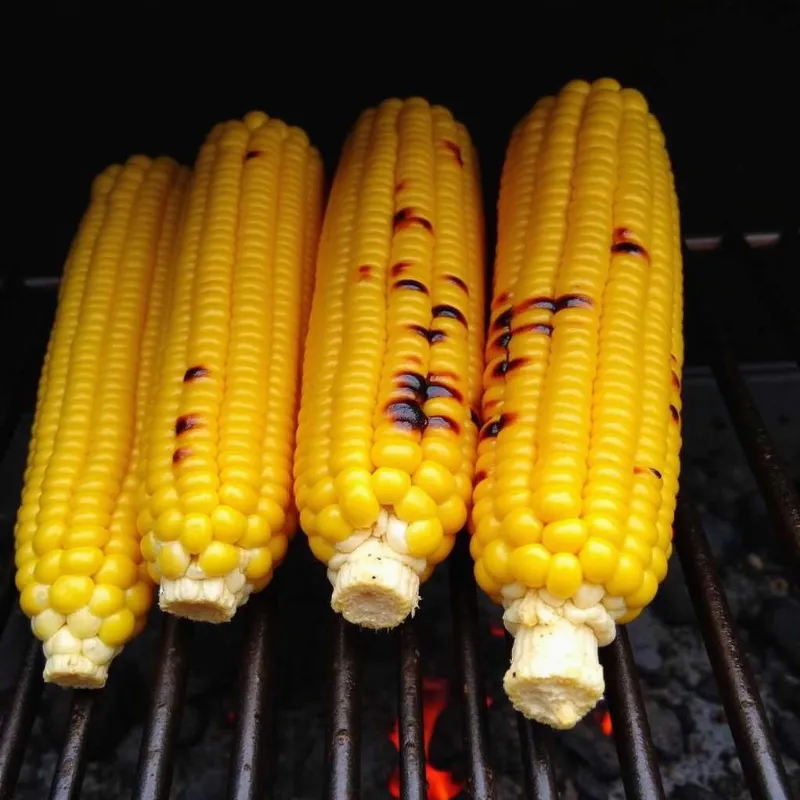 Grilling Corn on the Cob