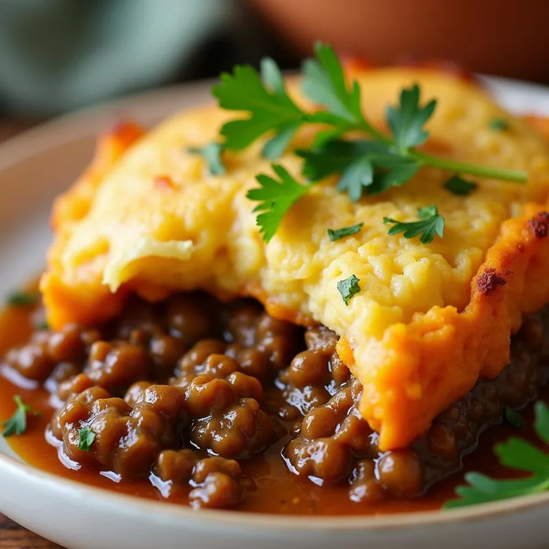 Vegan Lentil Shepherd's Pie