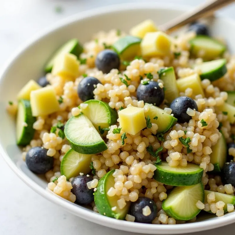 Lemony Herb Quinoa Salad