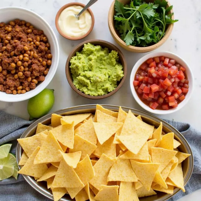 Loaded Vegan Nacho Bar