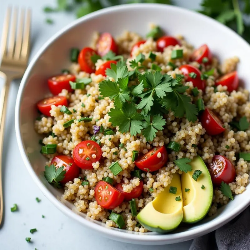 Mediterranean Quinoa Bowl