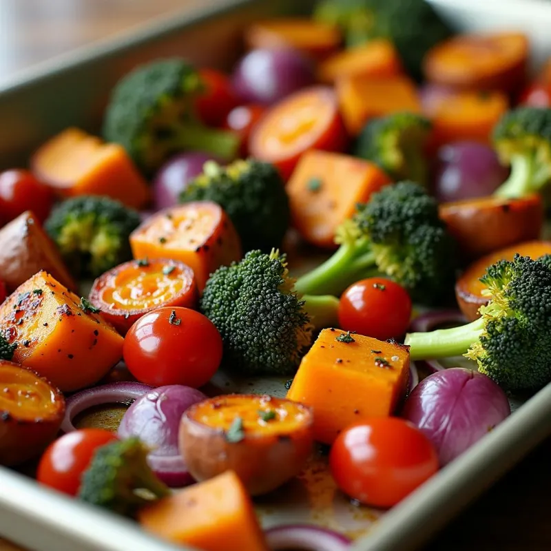 Mediterranean Roasted Vegetables