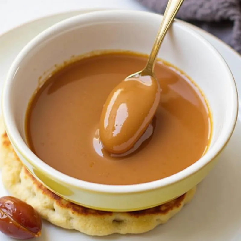 Medjool date caramel sauce