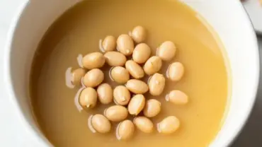 Bowl of Raw Mung Beans