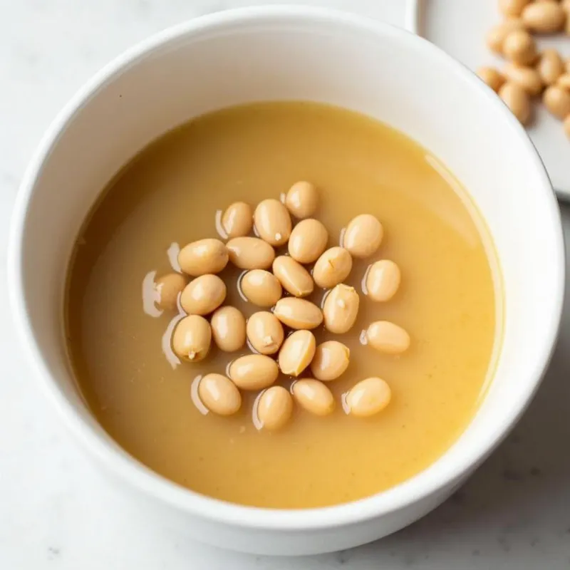 Bowl of Raw Mung Beans