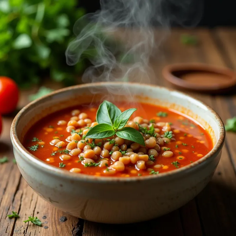 One-Pot Vegan Lentil Soup