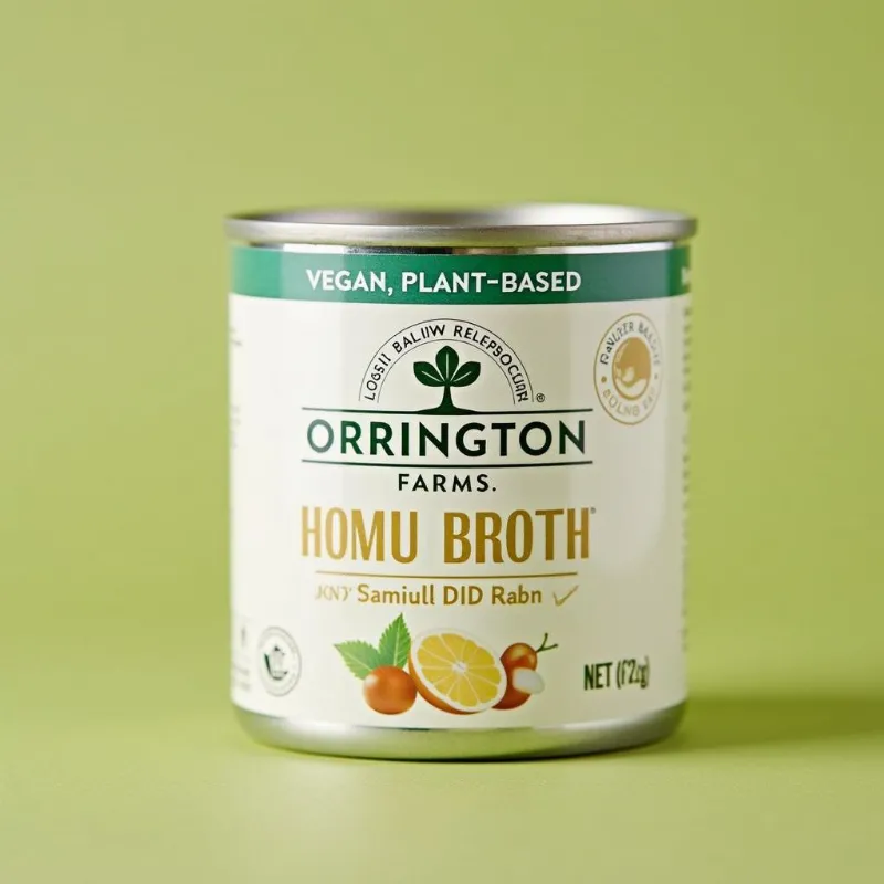 Orrington Farms Vegan Broth Base packaging