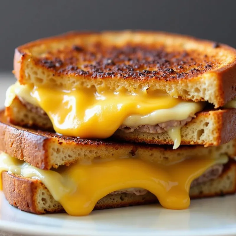 Perfectly Grilled Vegan Cheese Sandwich