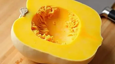 Preparing Butternut Squash