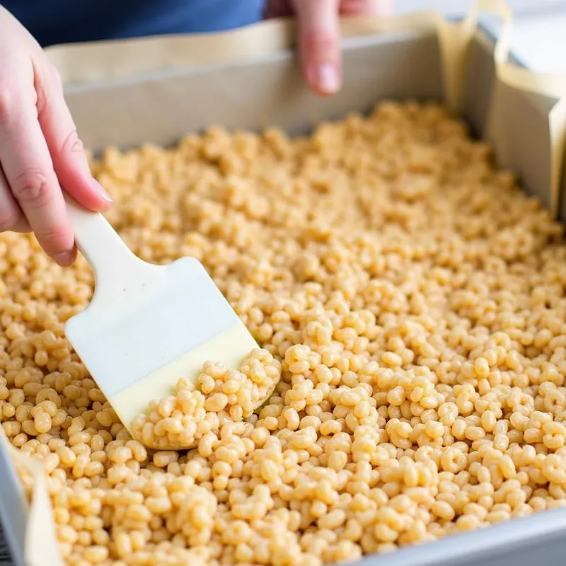 Pressing Vegan Rice Krispie Treats