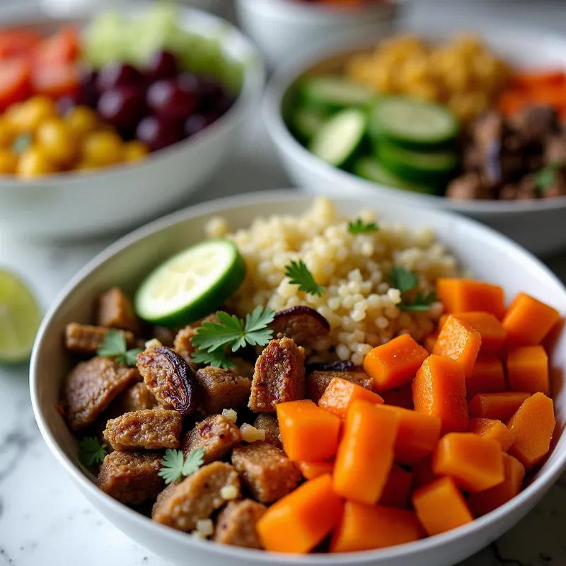 Quinoa and Roasted Vegetable Bowls