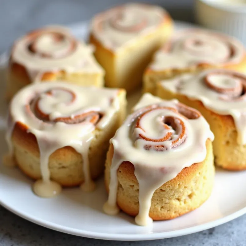 Delicious raw vegan cinnamon rolls with cashew frosting