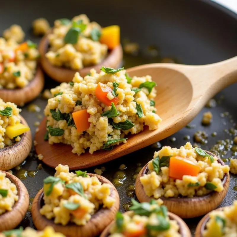 Sautéed Vegetables for Stuffing