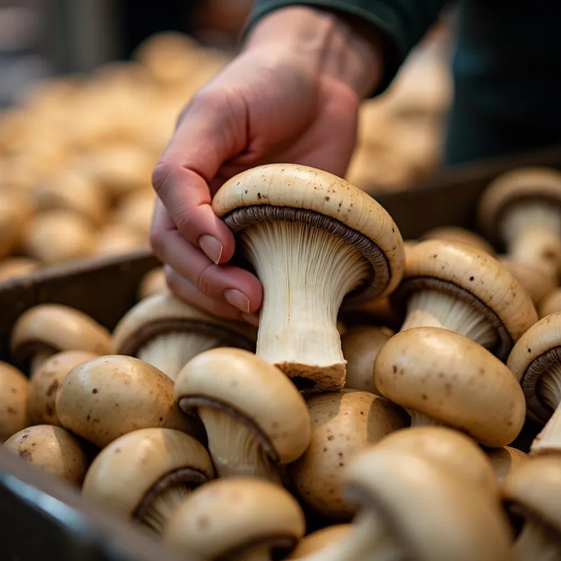 Selecting Portobello Mushrooms for Stuffing