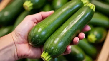 Selecting the perfect zucchini