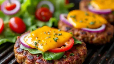 Vegan Spicy Black Bean Burgers