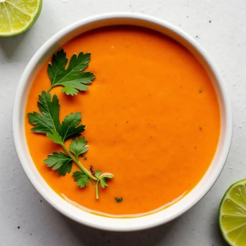 Spicy Chipotle Ranch Dressing in a Bowl