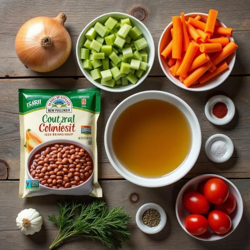 Vegan 15 Bean Soup Ingredients