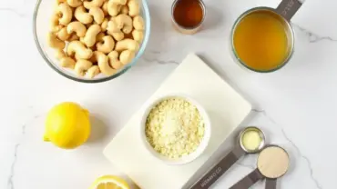 Vegan Alfredo Ingredients