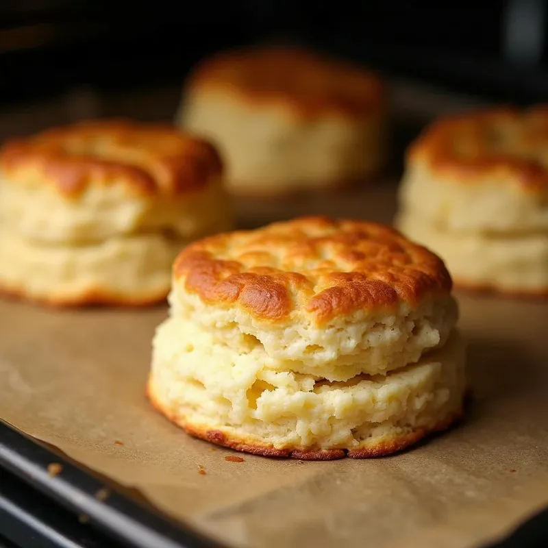 Vegan Biscuits Baking