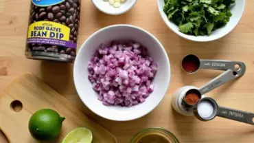 Vegan Black Bean Dip Ingredients