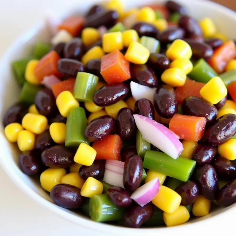 Vibrant Vegan Black Bean Salad