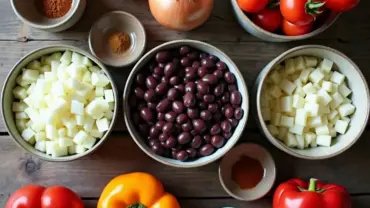 Vegan Black Bean Soup Ingredients