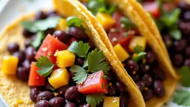 Vegan Black Bean Tacos