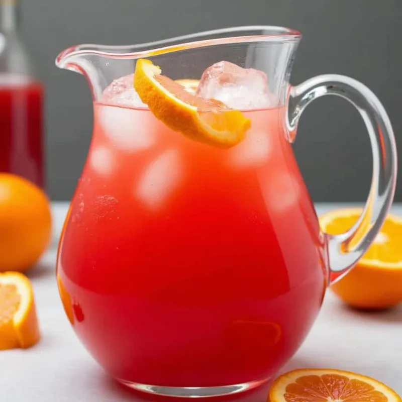 Vegan Blood Orange Punch