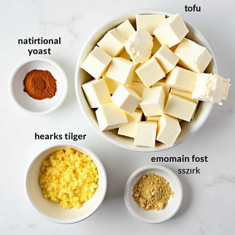 Vegan Blue Cheese Crumble Ingredients