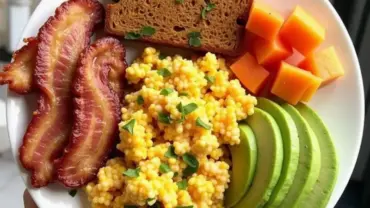 Vegan Breakfast Plate in San Diego