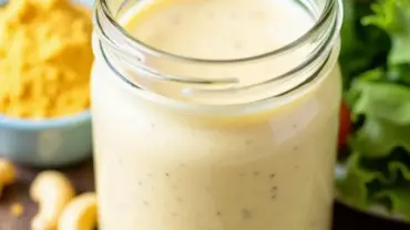 Vegan Caesar Salad Dressing