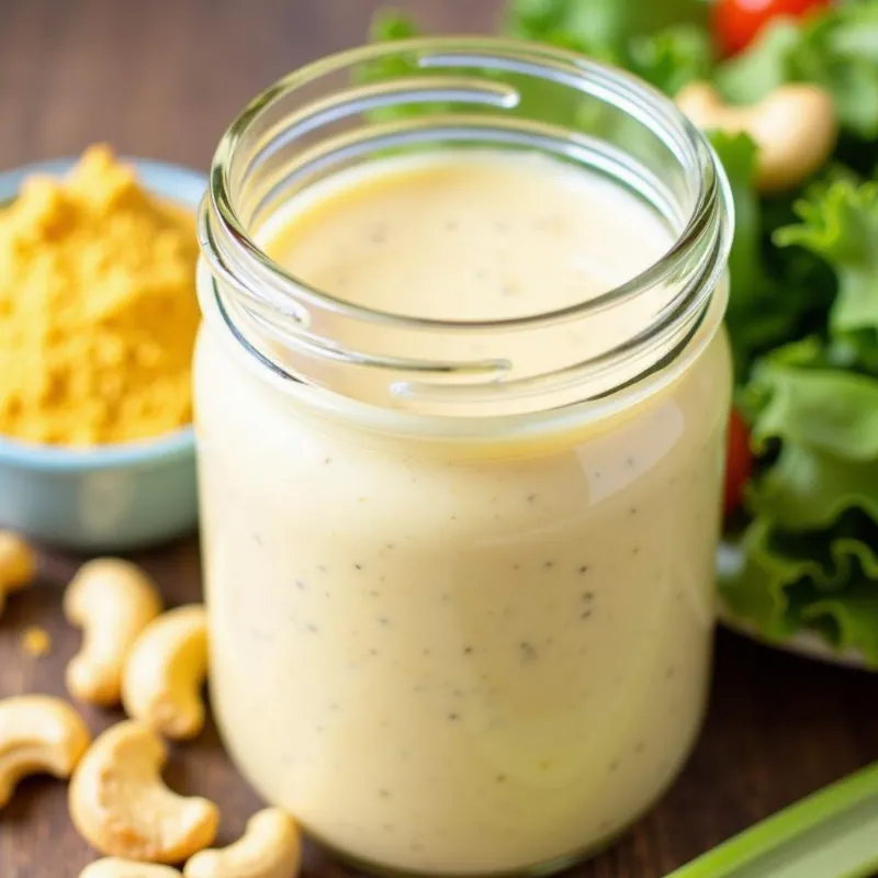 Vegan Caesar Salad Dressing