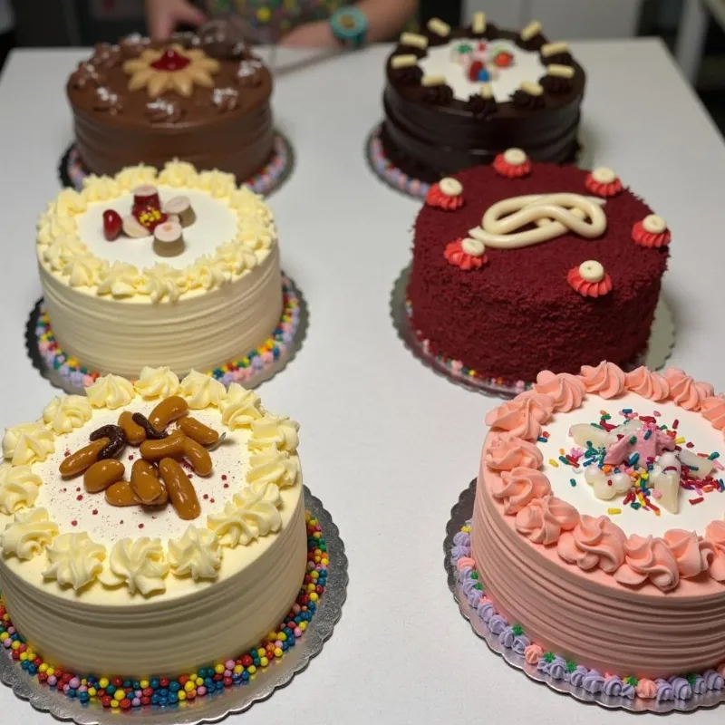 A Variety of Delicious Vegan Cakes