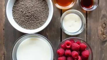 Vegan Chia Seed Pudding Ingredients