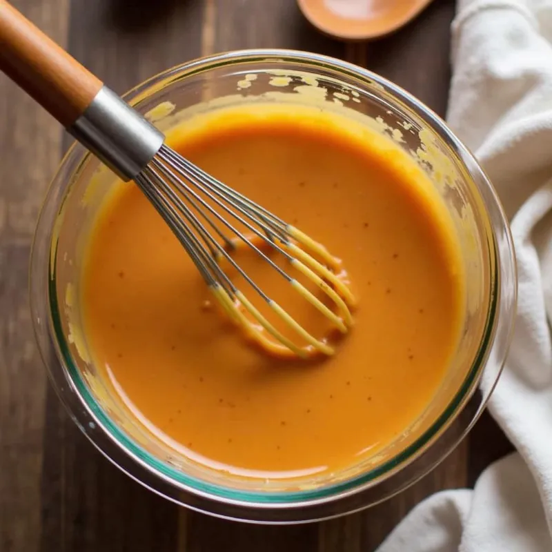 Whisking Vegan Chick-fil-A Sauce