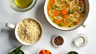 Vegan Chicken Noodle Soup Ingredients