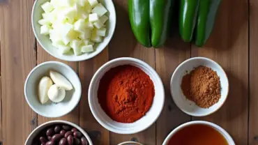 Vegan Chili Ingredients